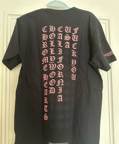 Classic Chrome Hearts Black T-Shirt