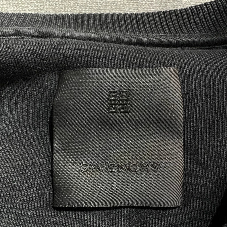 Givenchy Black Embroidered Sweatshirt
