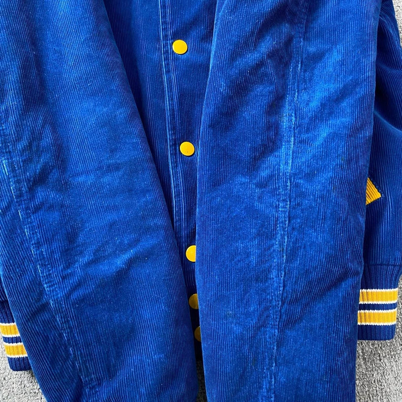 Saint Laurent Colorful Corduroy Jacket