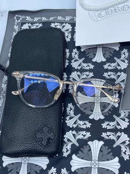 Chrome Hearts Transparent Frame Glasses