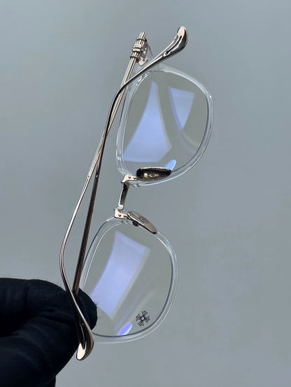 Chrome Hearts Transparent Frame Glasses