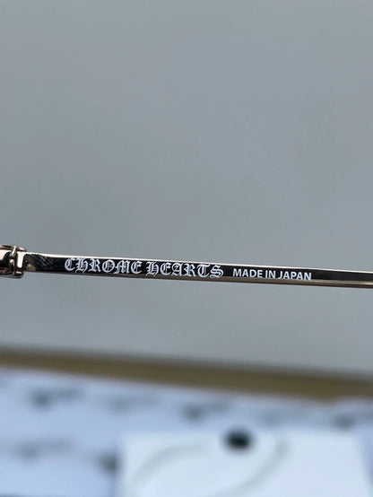 Chrome Hearts Transparent Frame Glasses