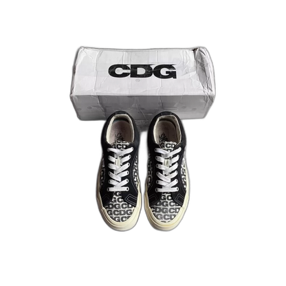 Vans CDG Era Sneakers in Black and White-zp