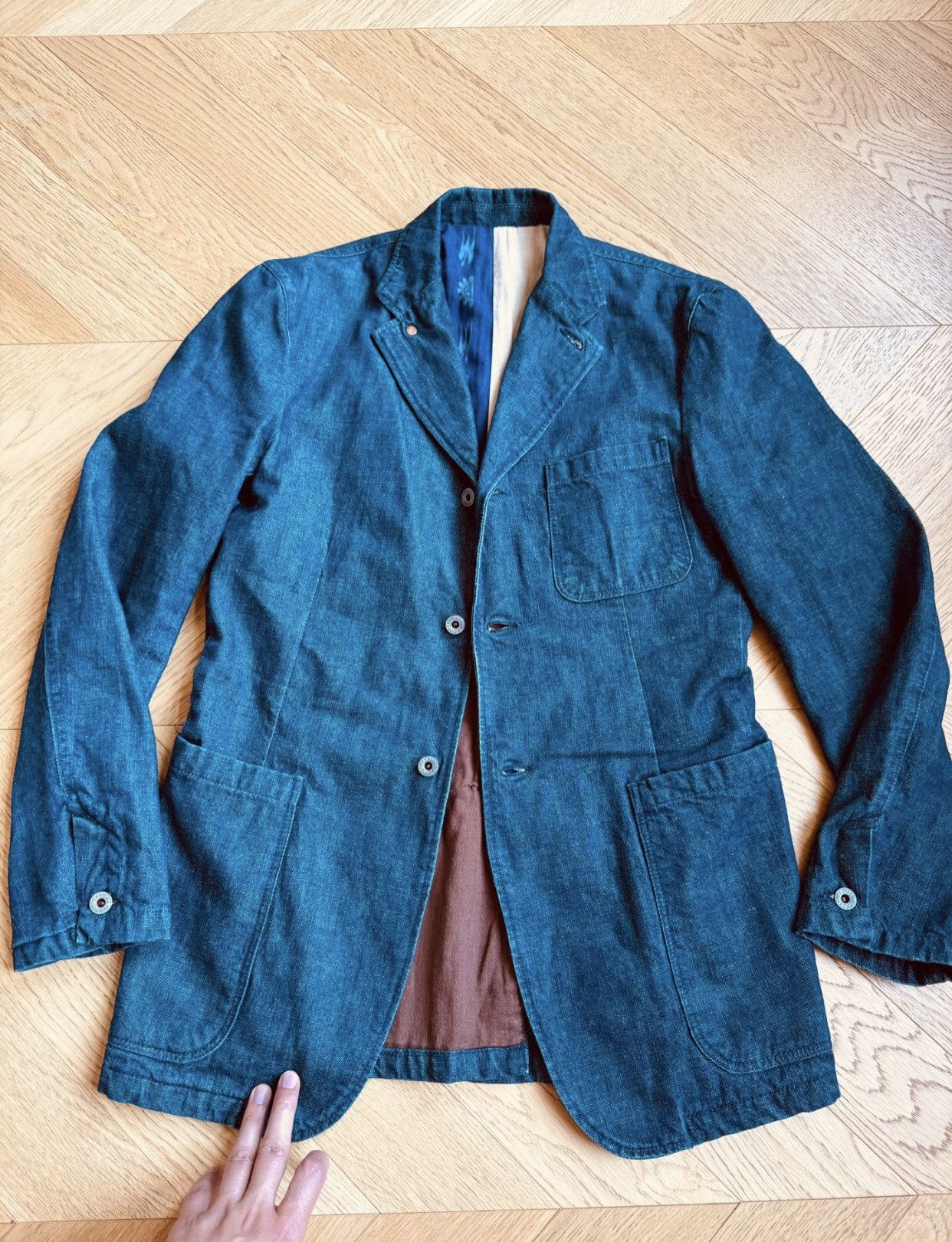 Kapital&Blue'S Early Vintage Denim Jacket - DMC