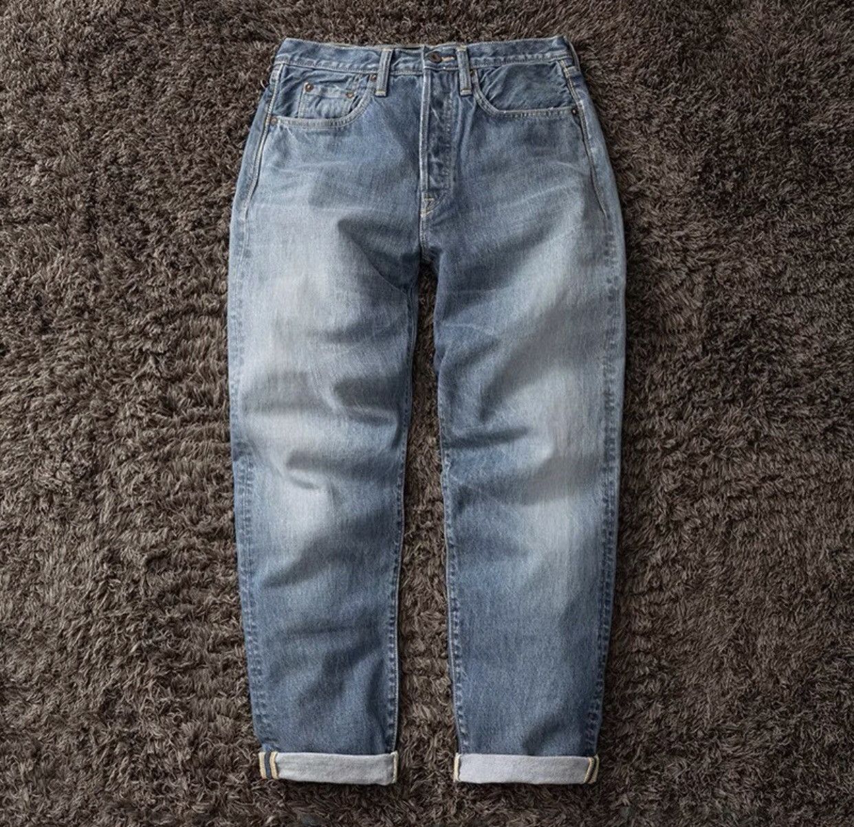 Kapital 14Oz 5P Cisco Washed Jeans - - DMC