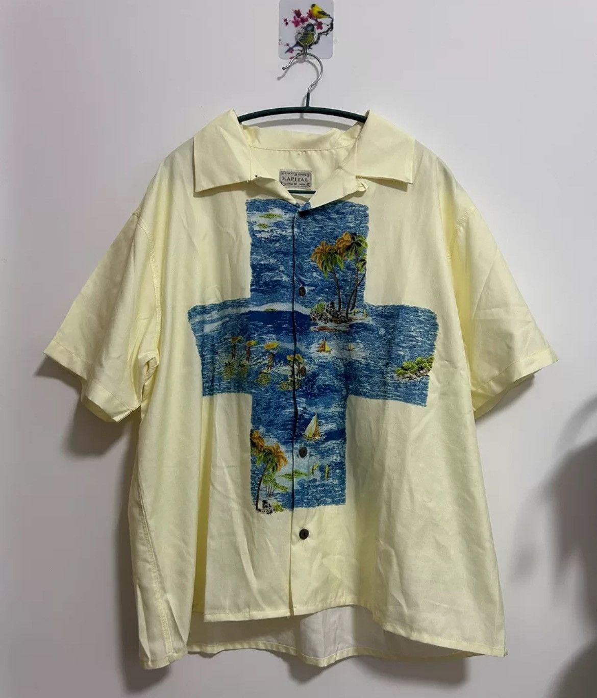 Kapital Waves Cross Hawaiian Shirt - DMC