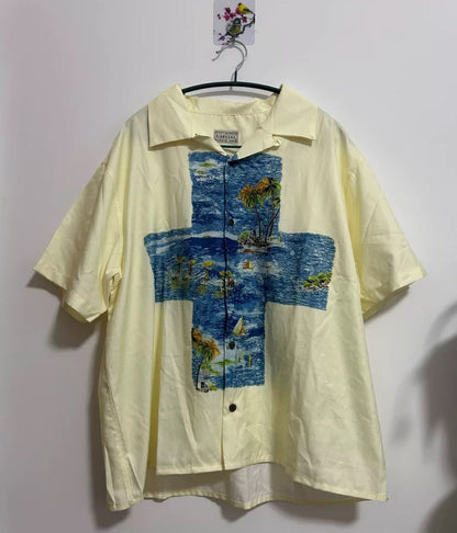 Kapital Waves Cross Hawaiian Shirt - DMC