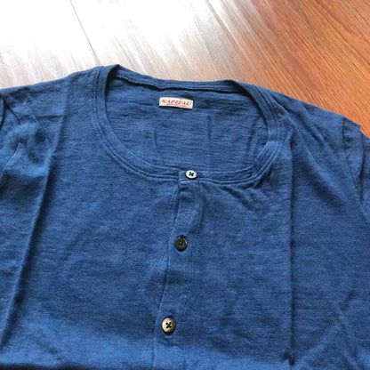 Kapital color matching shirt cardigan long sleeve