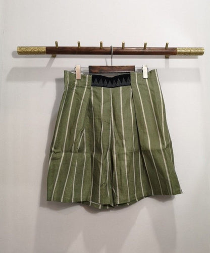 Kapital'S New Plant-Dyed Striped Shorts - - DMC