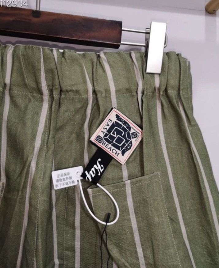 Kapital'S New Plant-Dyed Striped Shorts - - DMC