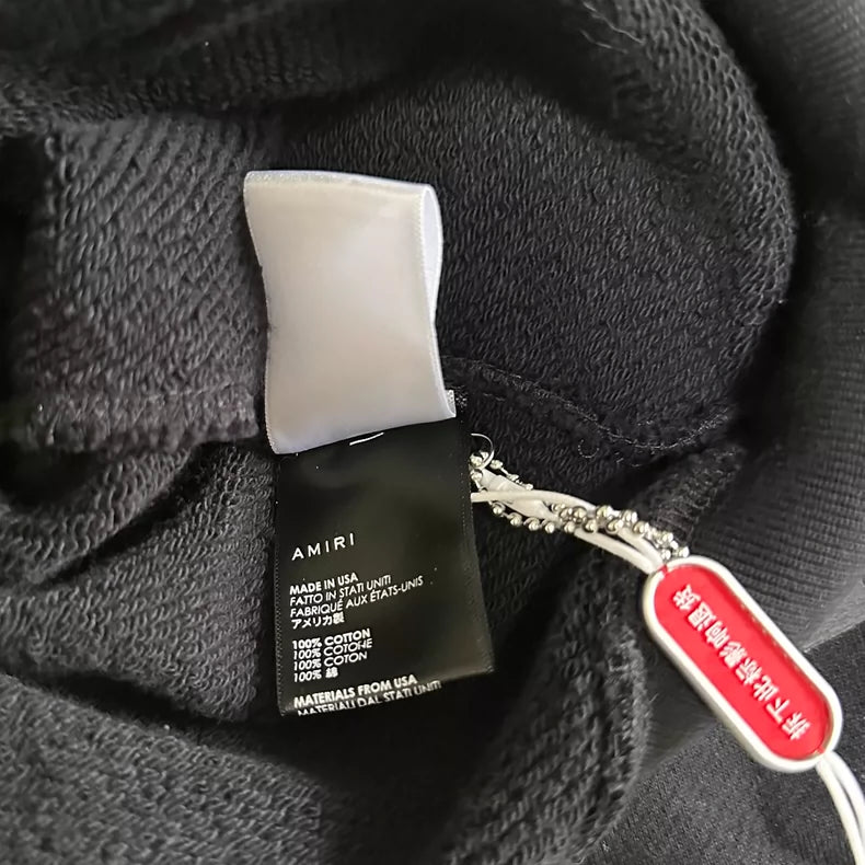 Amiri Logo Print Cotton Sweatshirt