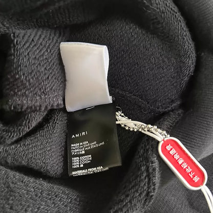 Amiri Logo Print Cotton Sweatshirt