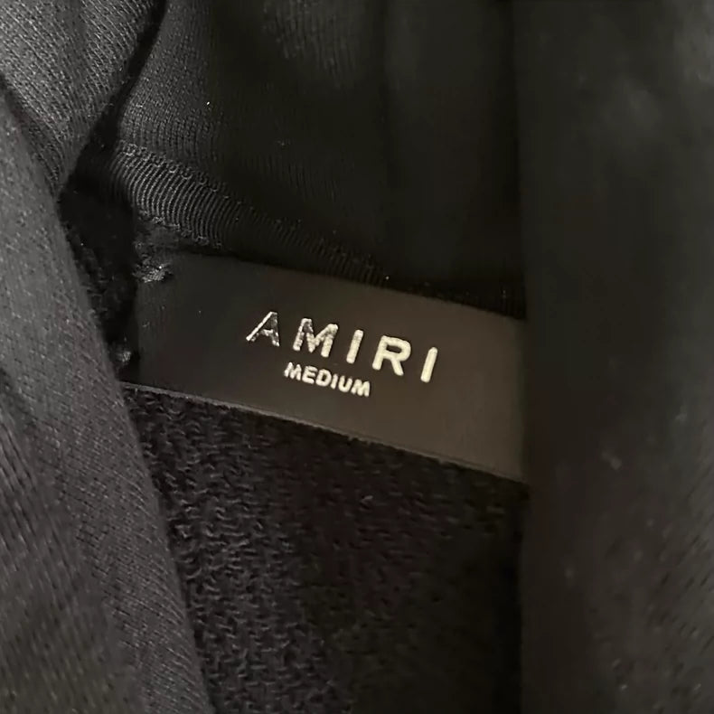 Amiri Logo Print Cotton Sweatshirt