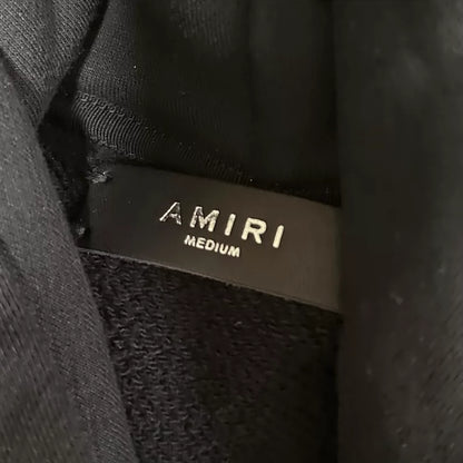 Amiri Logo Print Cotton Sweatshirt