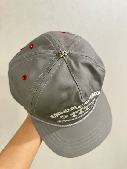Chrome Hearts Gray Baseball Cap with Tags