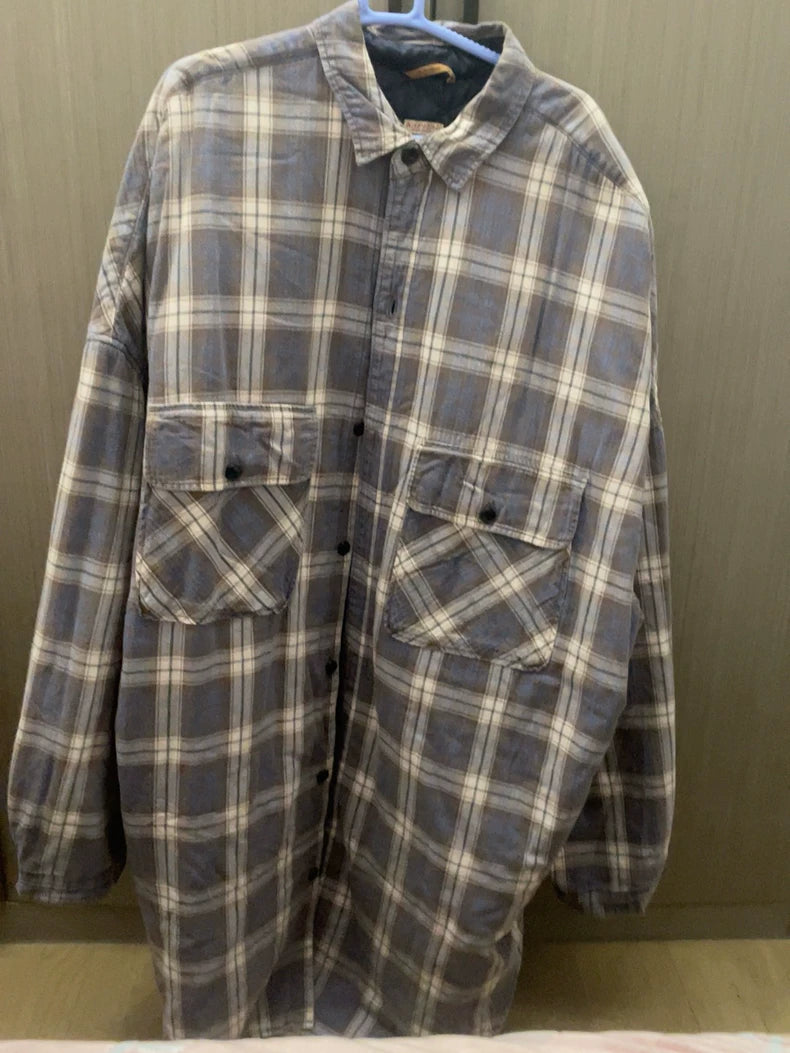 Kapital Flannel Long Coat for Autumn Winter