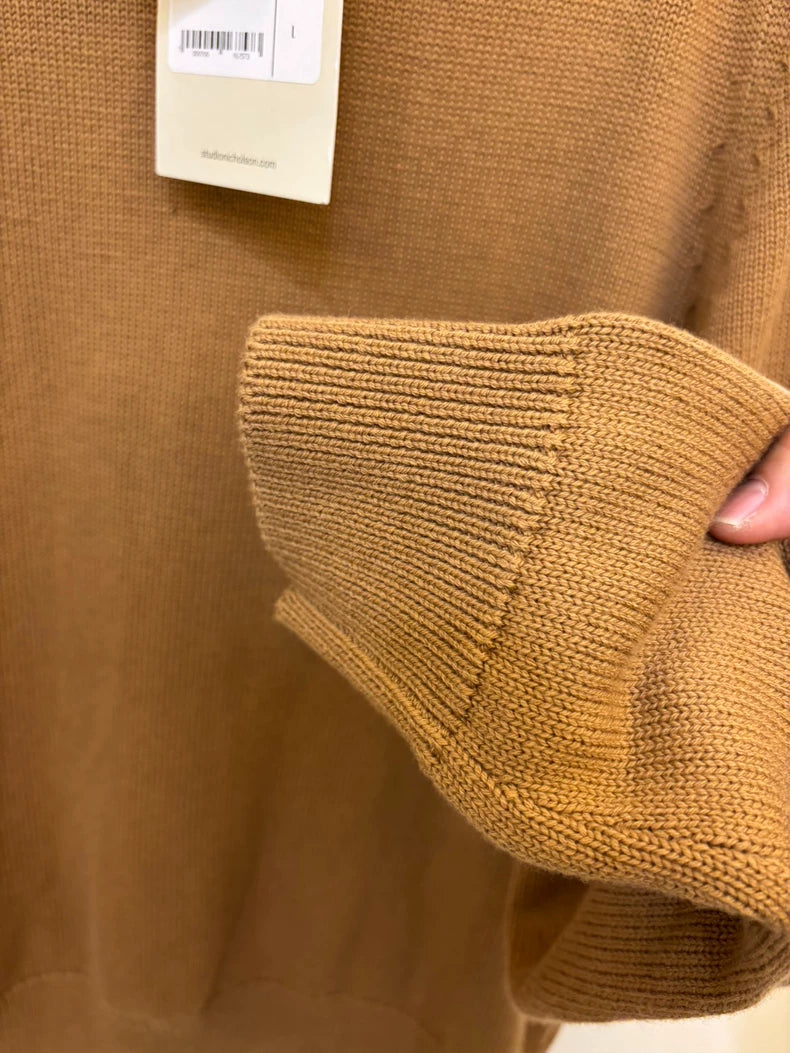 Elegant High Neck Sweater in Soft Fabric