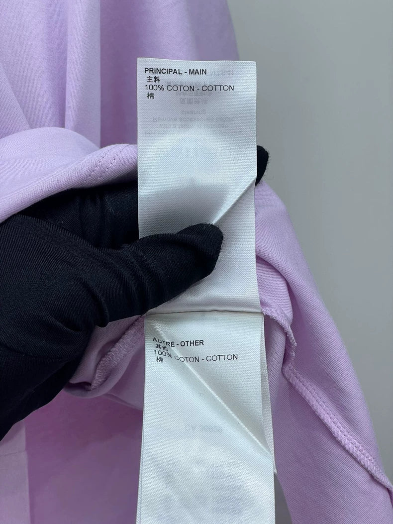 Louis Vuitton Pink Chain Short Sleeve T-shirt