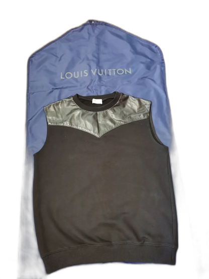 Saint Laurent Paris SLP Patchwork Leather Vest