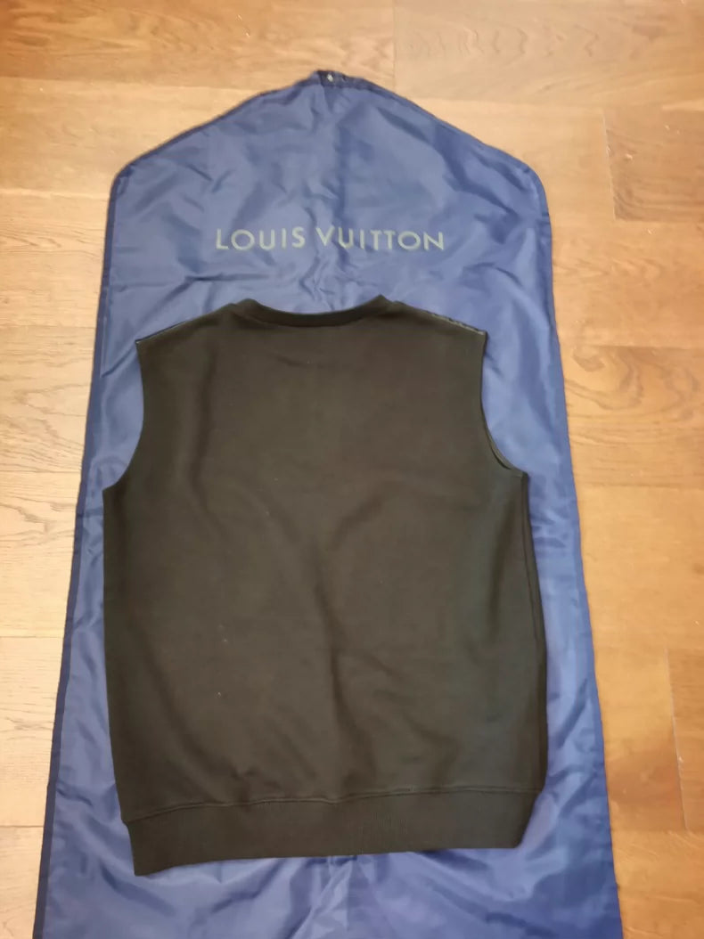 Saint Laurent Paris SLP Patchwork Leather Vest