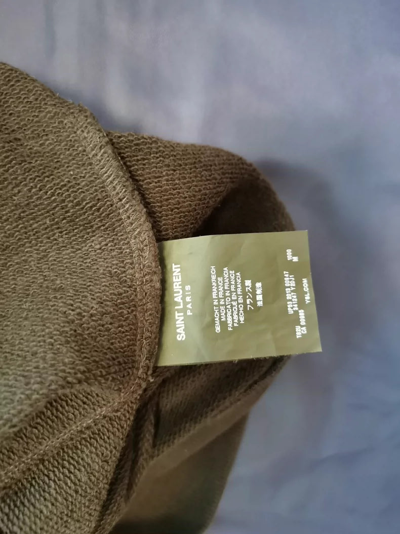 Saint Laurent Paris SLP Patchwork Leather Vest