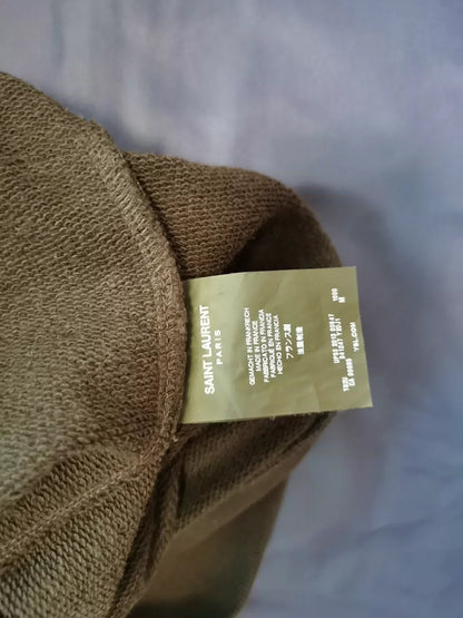 Saint Laurent Paris SLP Patchwork Leather Vest