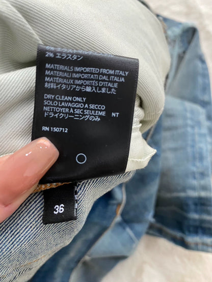 Amiri Distressed Denim MX1 Jeans in Blue