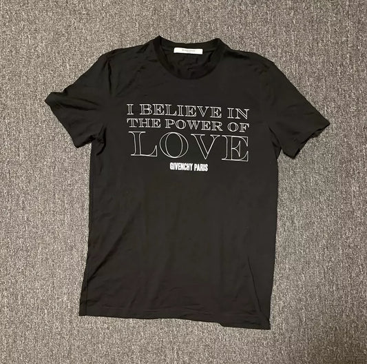 Givenchy Black Short Sleeve Graphic Tee-yf