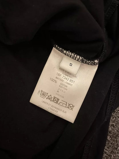 Givenchy Black Short Sleeve Graphic Tee-yf