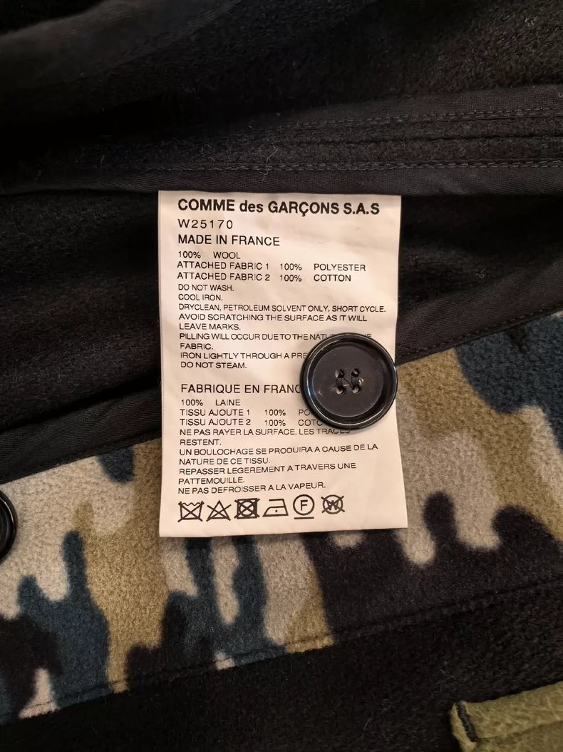 Comme des Garcons Long Wool Cardigan Jacket