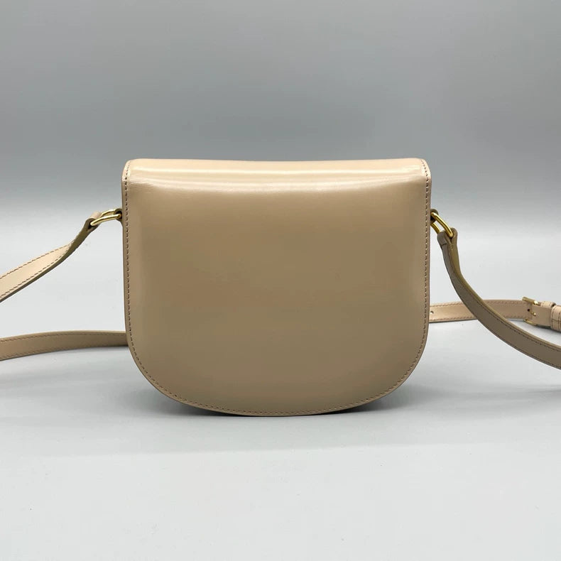 Celine Besace Triomphe Saddle Crossbody Bag