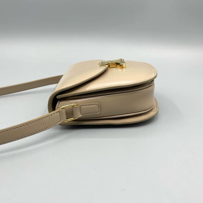 Celine Besace Triomphe Saddle Crossbody Bag
