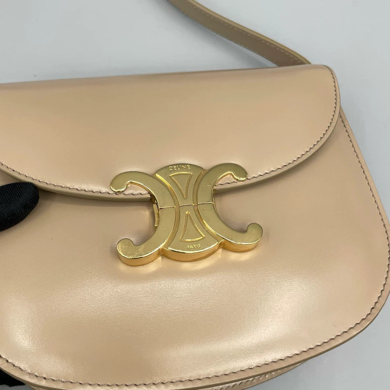 Celine Besace Triomphe Saddle Crossbody Bag