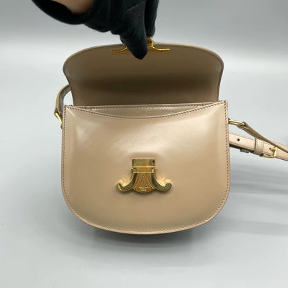 Celine Besace Triomphe Saddle Crossbody Bag
