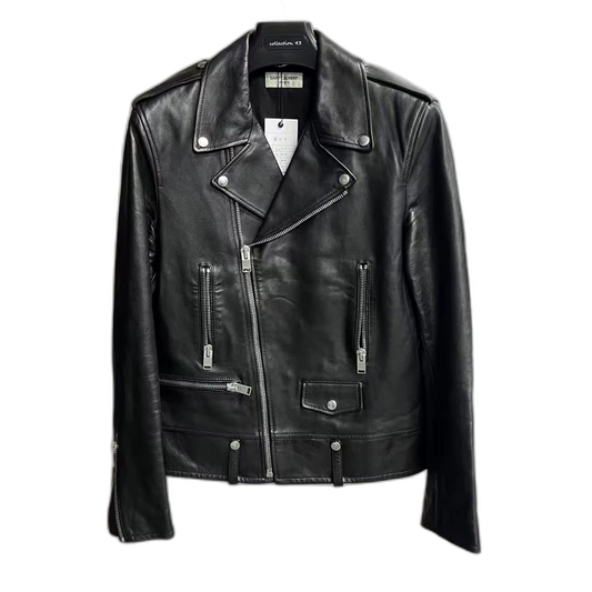 Saint Laurent Classic Black Leather Jacket