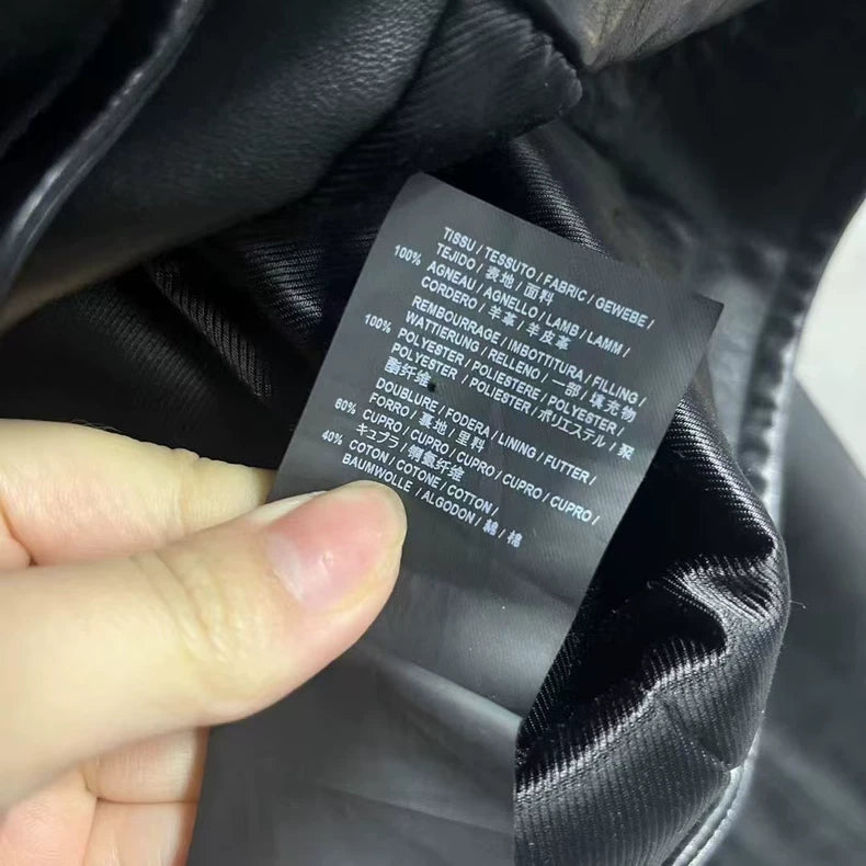 Saint Laurent Classic Black Leather Jacket