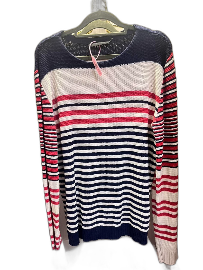 Alexander Mcqueen Striped Knit Sweater