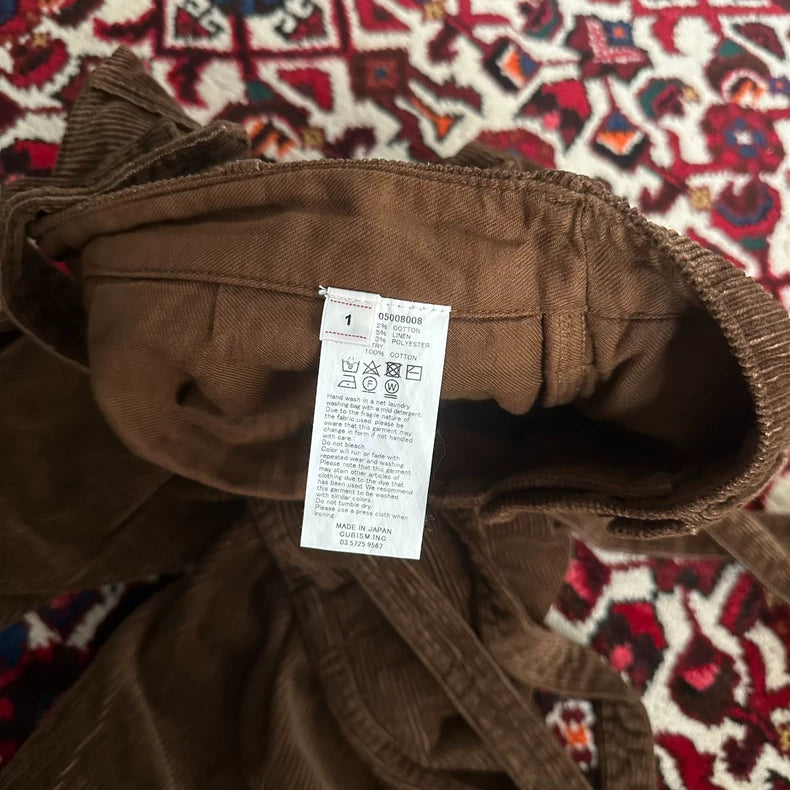 Visvim 18AW ICT Camus Braces Pants