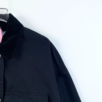 Prada Black Long Sleeve Denim Jacket