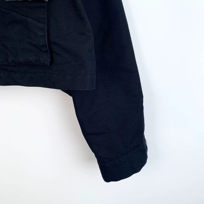 Prada Black Long Sleeve Denim Jacket