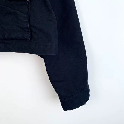 Prada Black Long Sleeve Denim Jacket