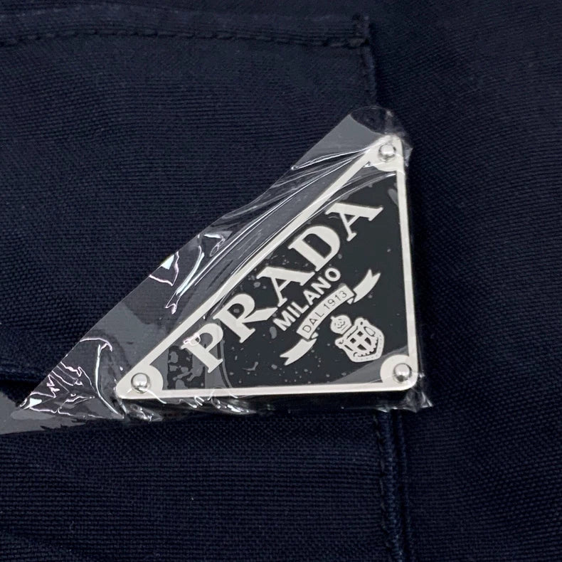Prada Black Long Sleeve Denim Jacket