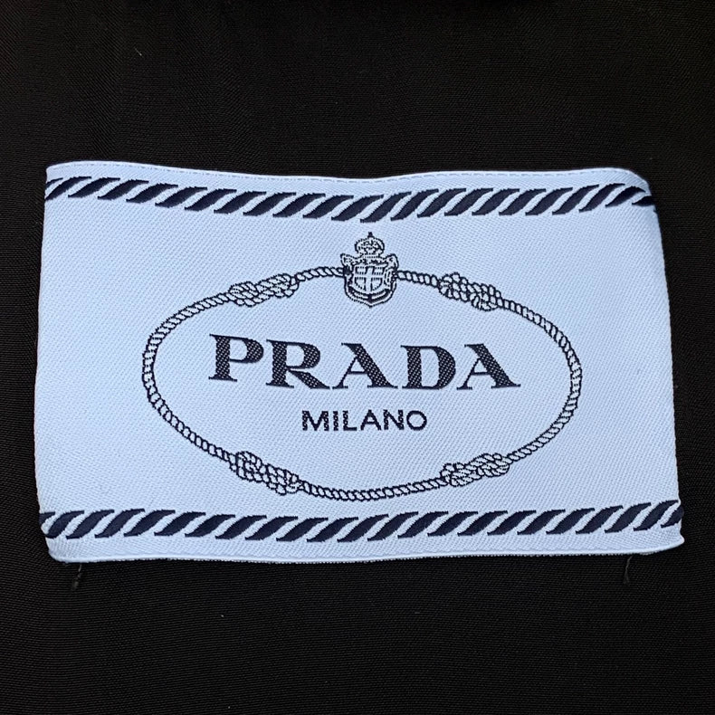 Prada Black Long Sleeve Denim Jacket