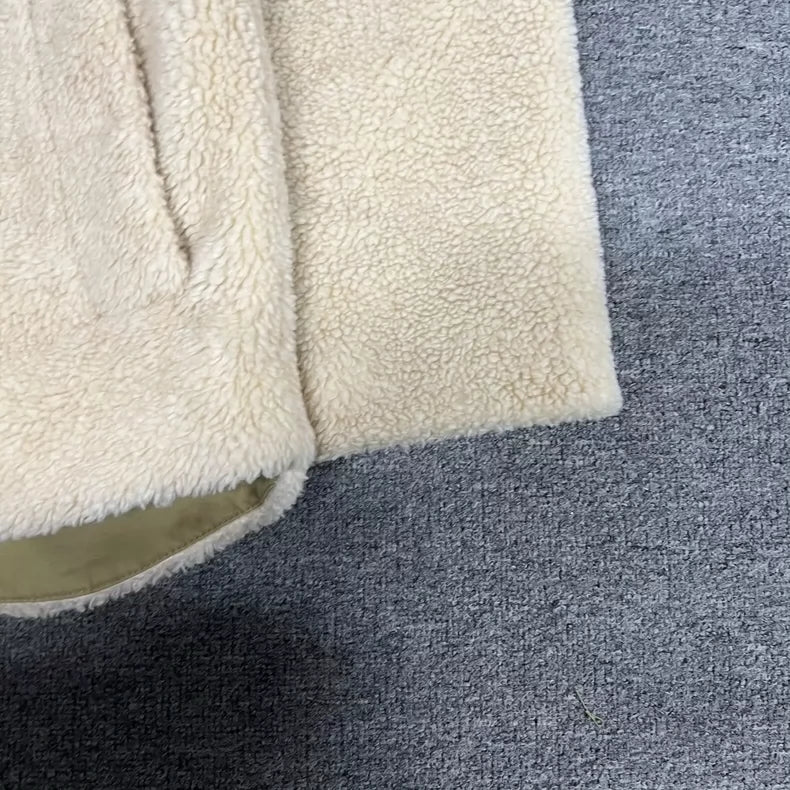 Acne Studios Logo Sherpa Jacket