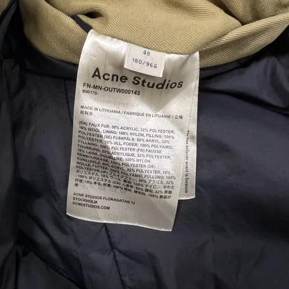 Acne Studios Logo Sherpa Jacket