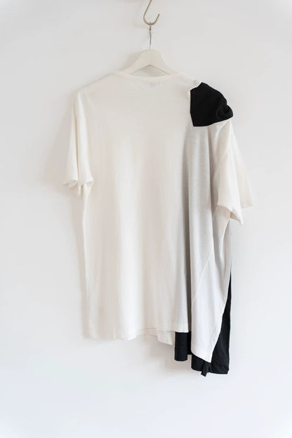 Black and White Short Sleeve T-Shirt