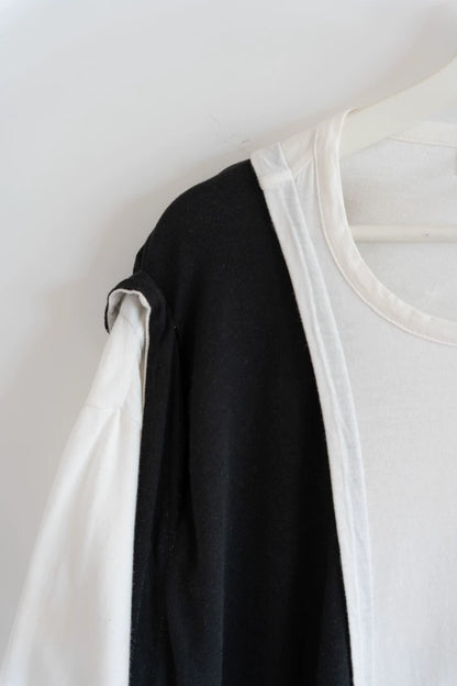 Black and White Short Sleeve T-Shirt