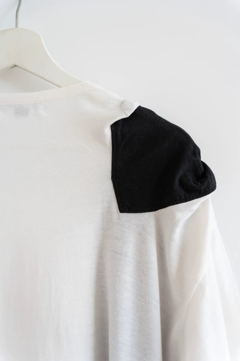 Black and White Short Sleeve T-Shirt