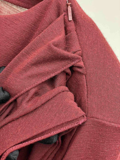 YSL Wool Draped Dress for Women