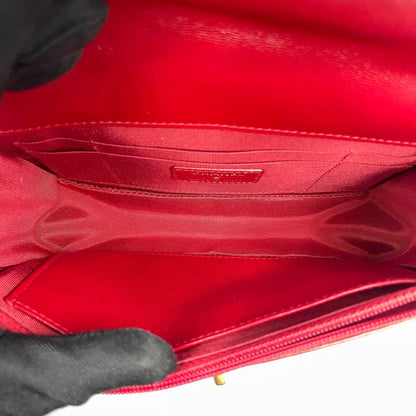 Red Gold Mini Chain Bag